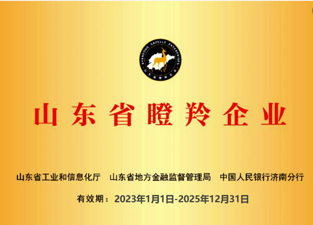 4.山东省瞪羚企业
