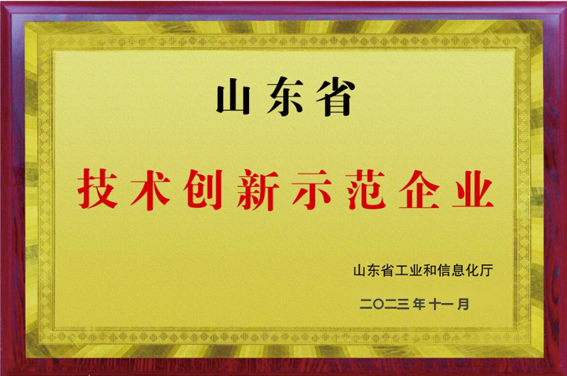 5.山东省创新示范企业