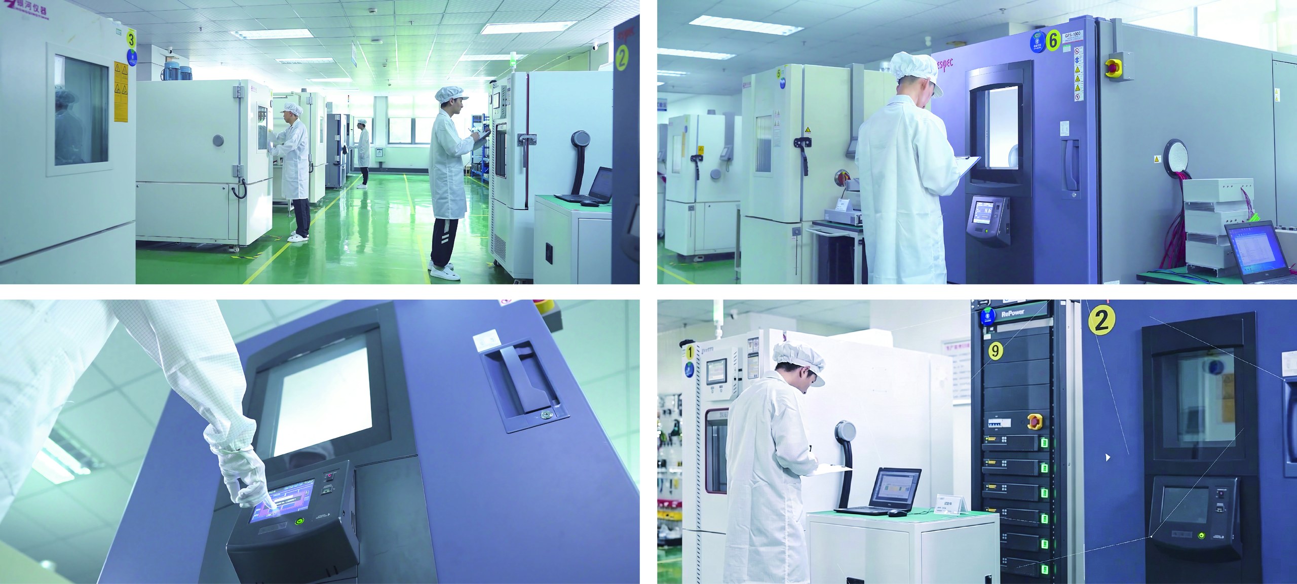 LIGOO New Energy Testing Center laboratories